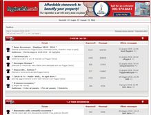 Tablet Screenshot of forum.foggiacalciomania.com